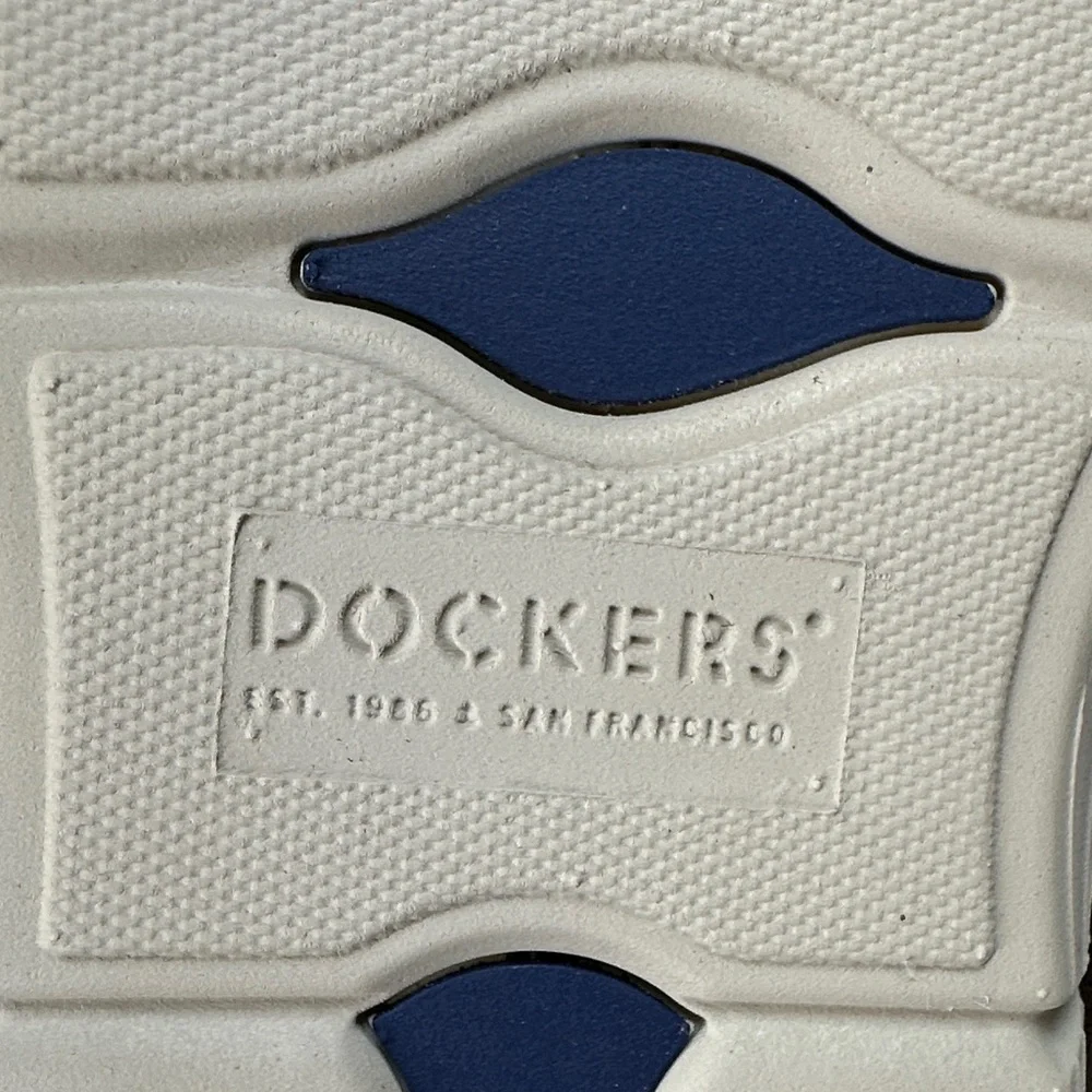 Dockers Brown Men's Oxfords with Black Accents‎ Fontera 24 NIB